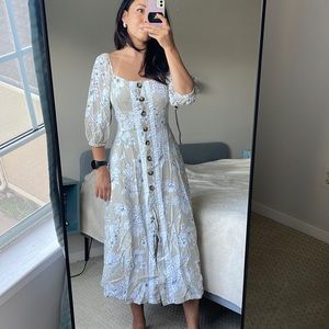 Super nice amazing silhouette summer dress